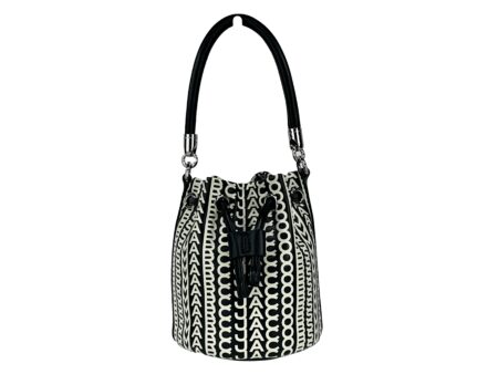 Vanrom Mini Monogram Bucket Crossbody Bag